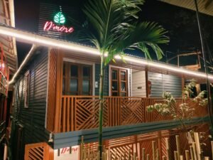 D'more Bandarban Hotel and Resort exterior at night on Chimbuk Road, Bandarban