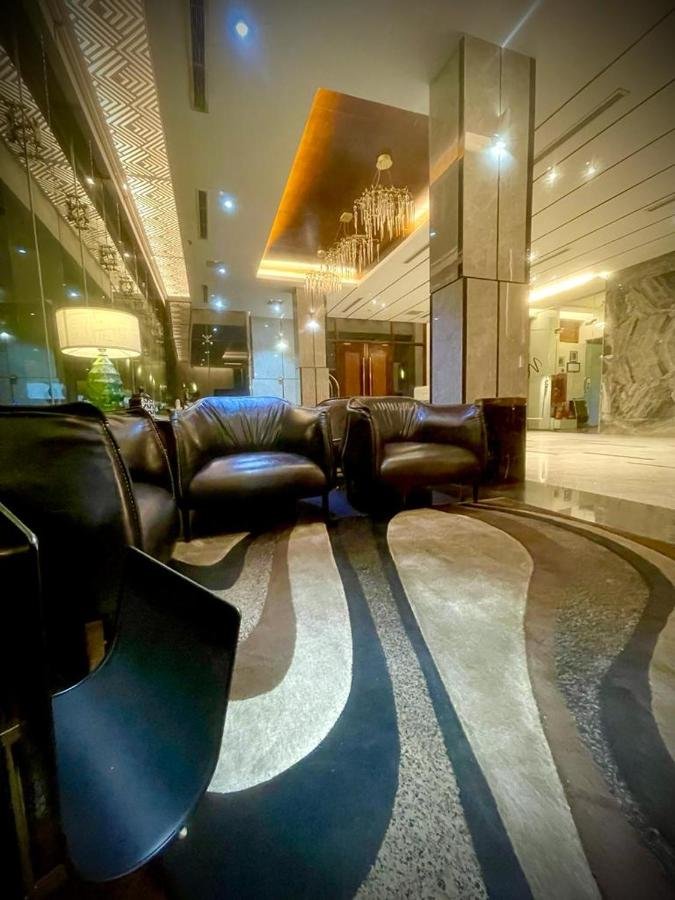 Lobby lounge at Empyrean Hotel Dhaka