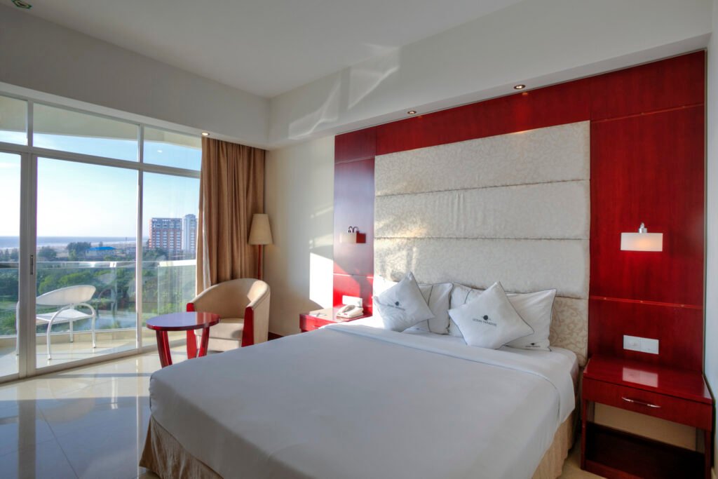 Superior Deluxe sea-view room with balcony at Ocean Paradise Hotel and Resort, Cox's Bazar