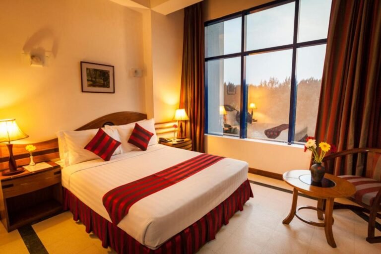 Guest room at Seagull Hotel, Cox's Bazar