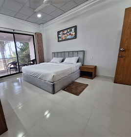 King room with balcony at Shuktara Beach Resort